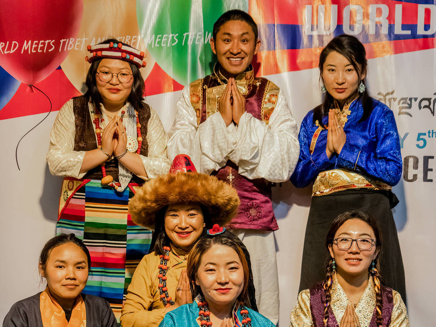 Abby in Tibet World